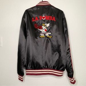 BKYS Black Keys Satin BomberJacket